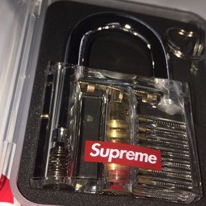 Supreme transparent lock